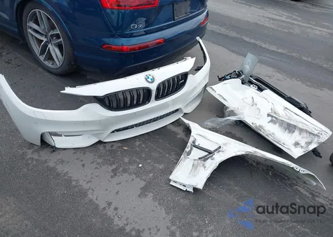 2017 BMW M3 from USA, damaged, VIN WBS8M9C32H5G85985